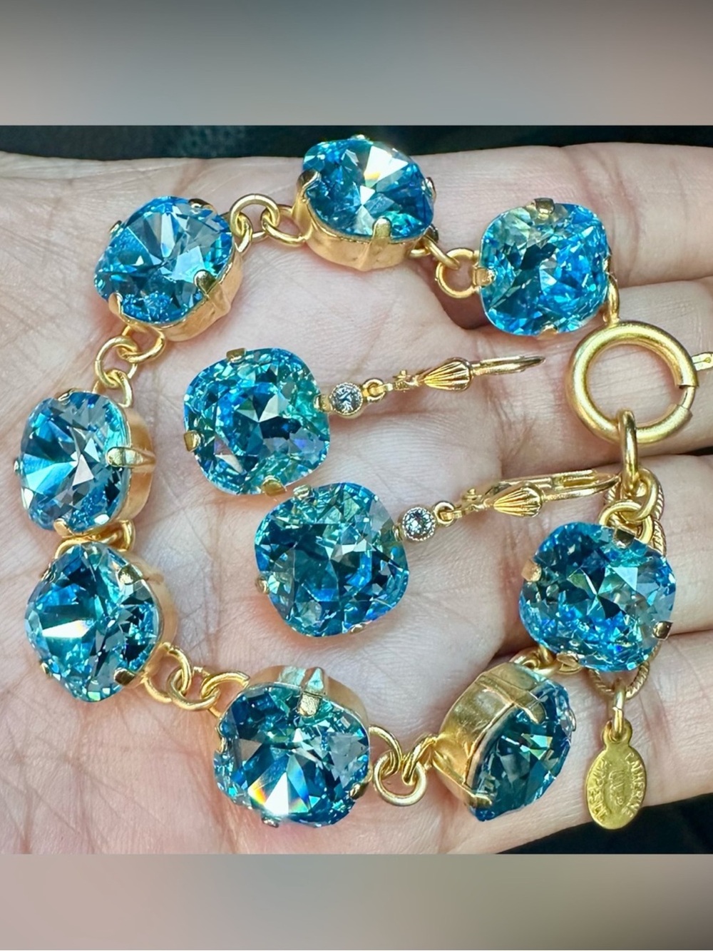 Brand new Catherine Popesco Bracelet & Earrings